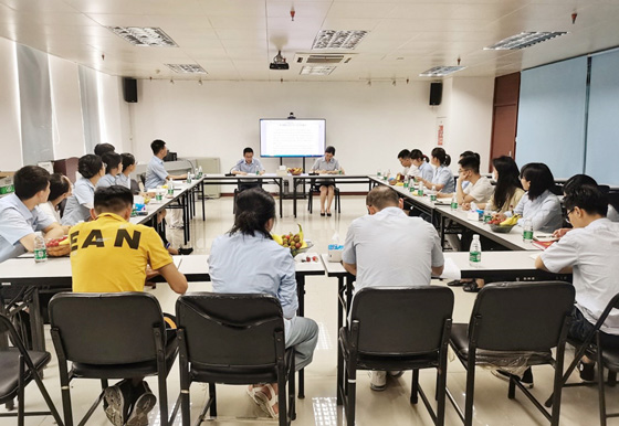 珠海龍獅瓶蓋公司開展青年人才交流 暨“慶祝建黨100周年，追尋紅色記憶的足跡” 座談分享會(huì)